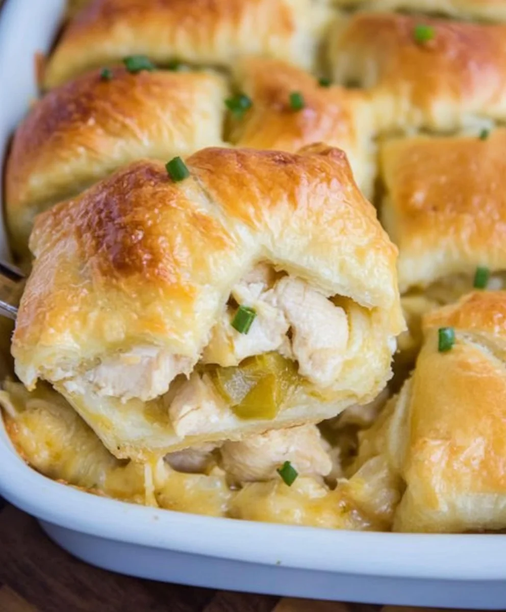 Chicken Crescent Roll Casserole