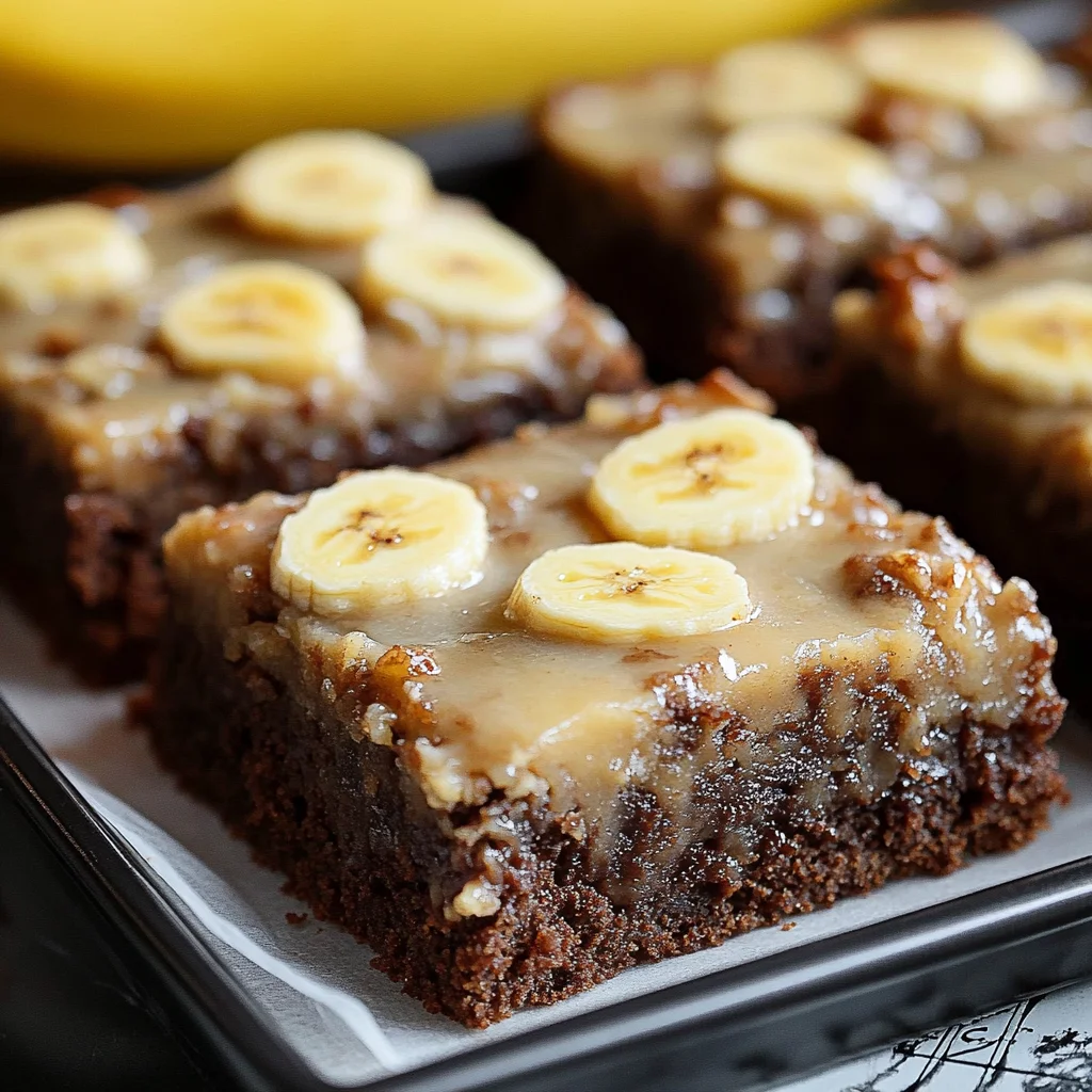 Banana Bread Brownies