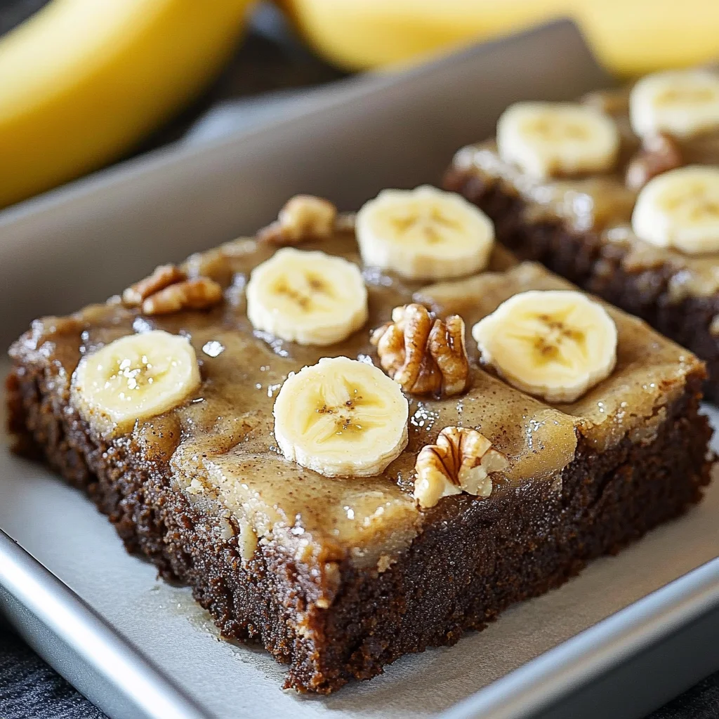 Banana Bread Brownies