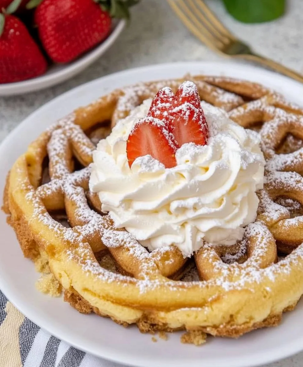 Homemade Funnel Cake Recipe