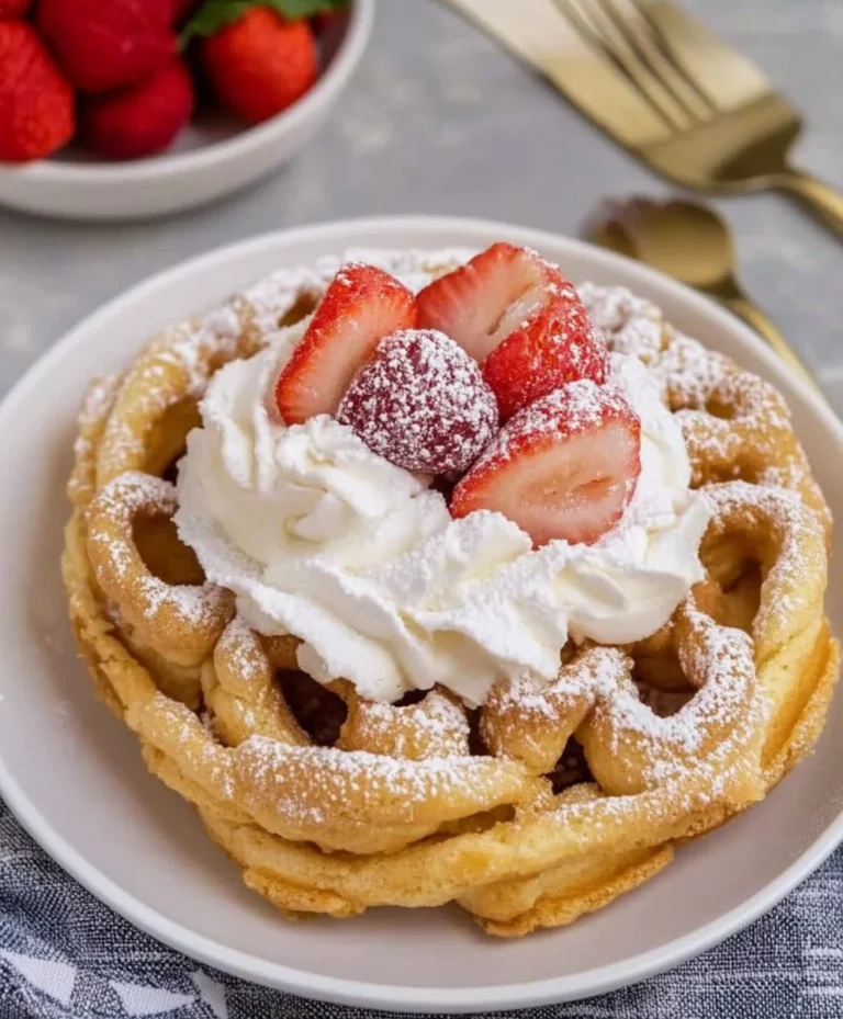 Homemade Funnel Cake Recipe