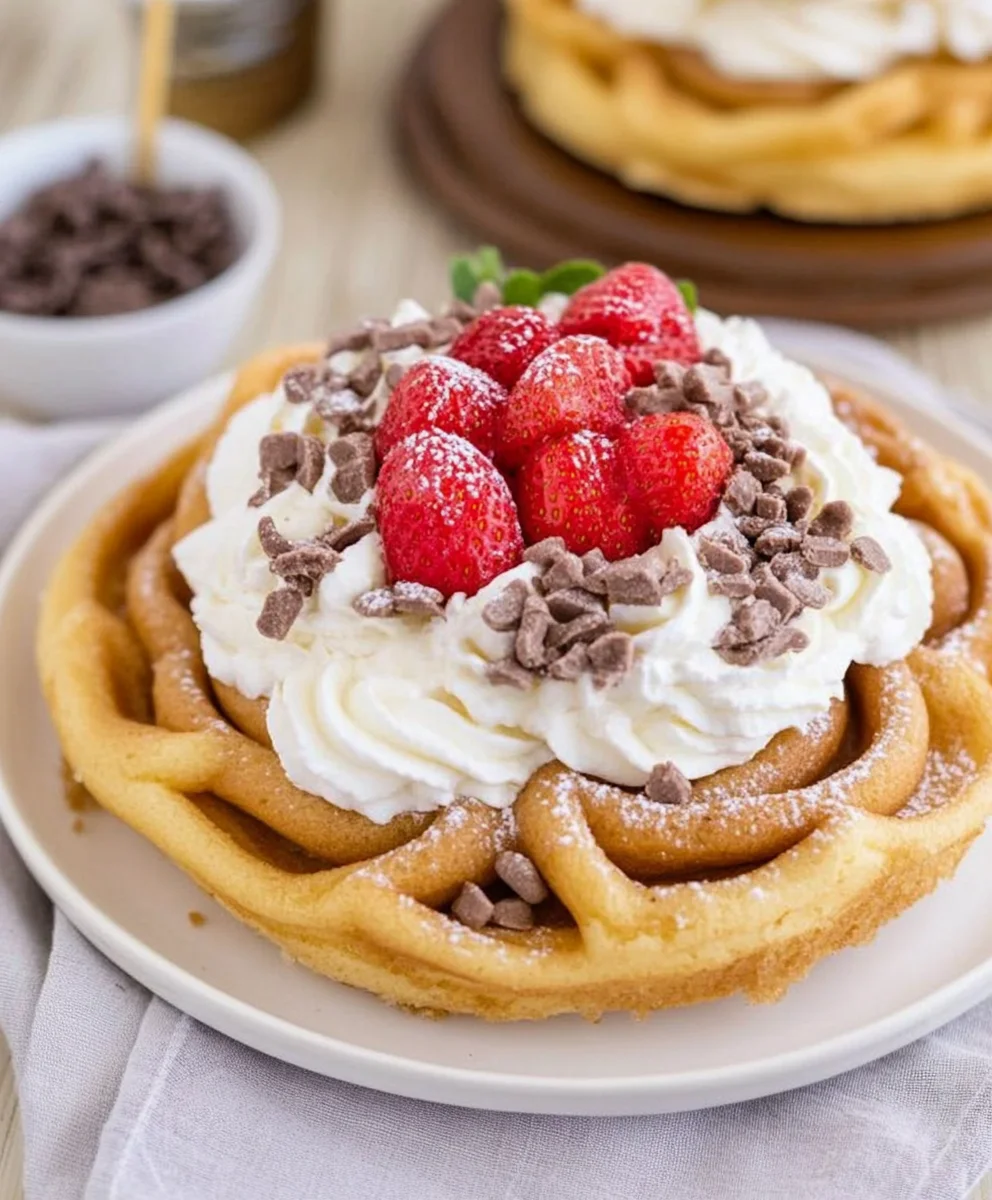 Homemade Funnel Cake Recipe