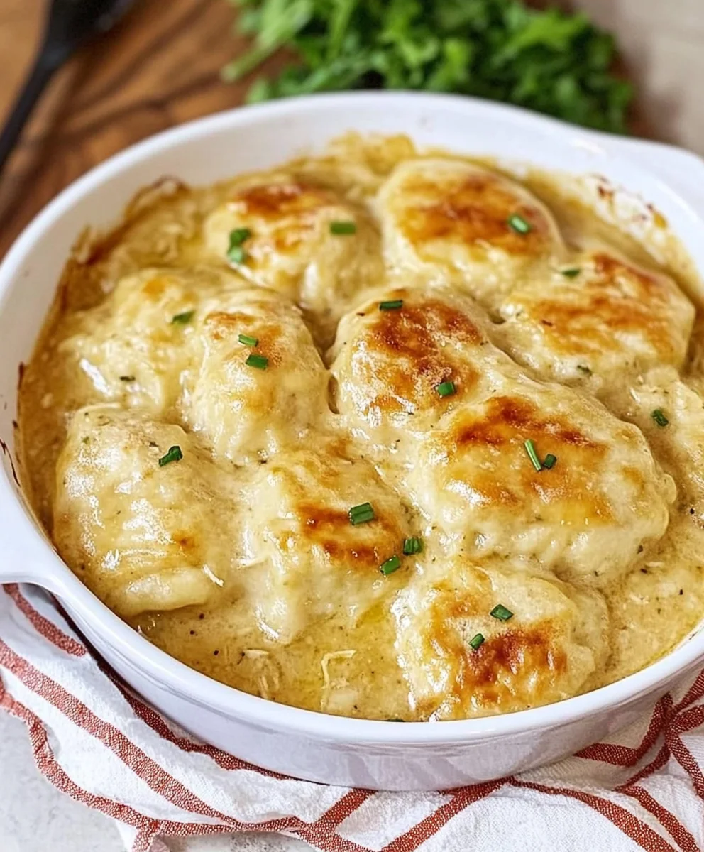 EASY HOMEMADE CHICKEN AND DUMPLINGS RECIPE