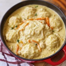 EASY HOMEMADE CHICKEN AND DUMPLINGS RECIPE