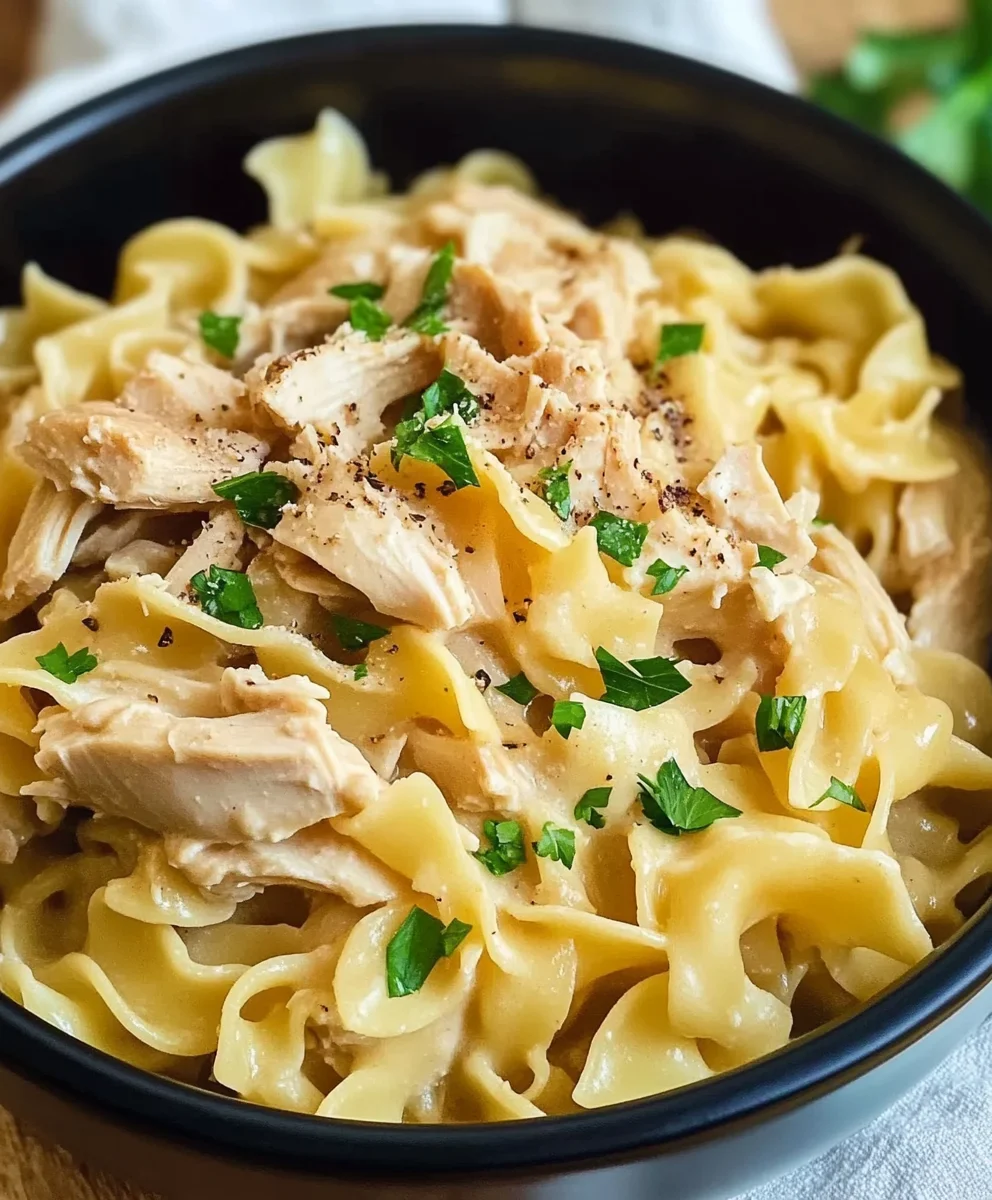 Chicken and Noodles (Instant Pot)