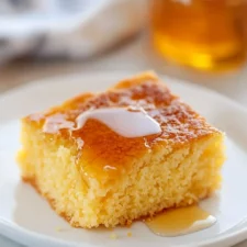 Sweet and Moist Honey Cornbread Recipe