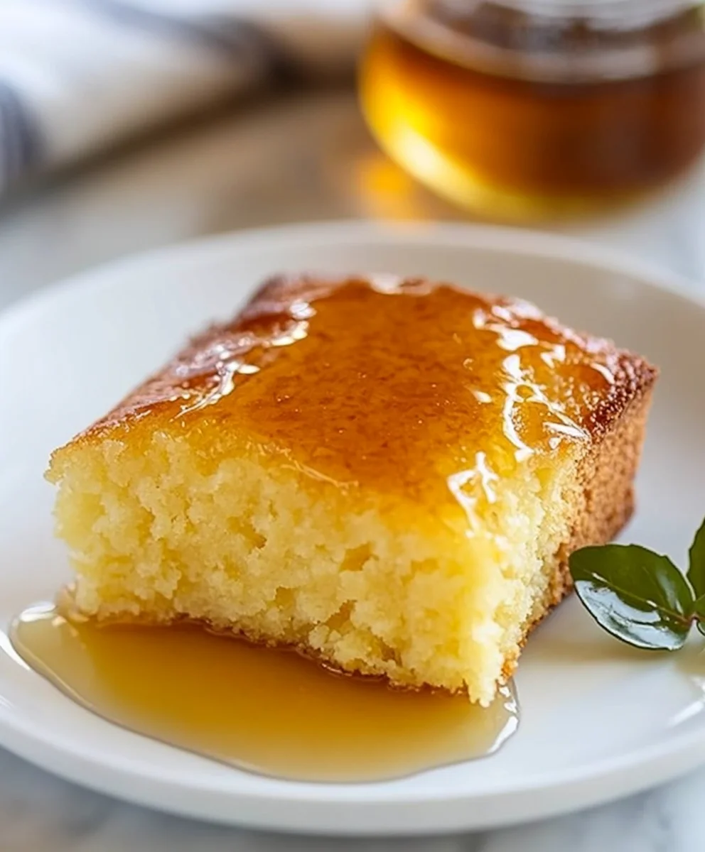 Sweet and Moist Honey Cornbread Recipe