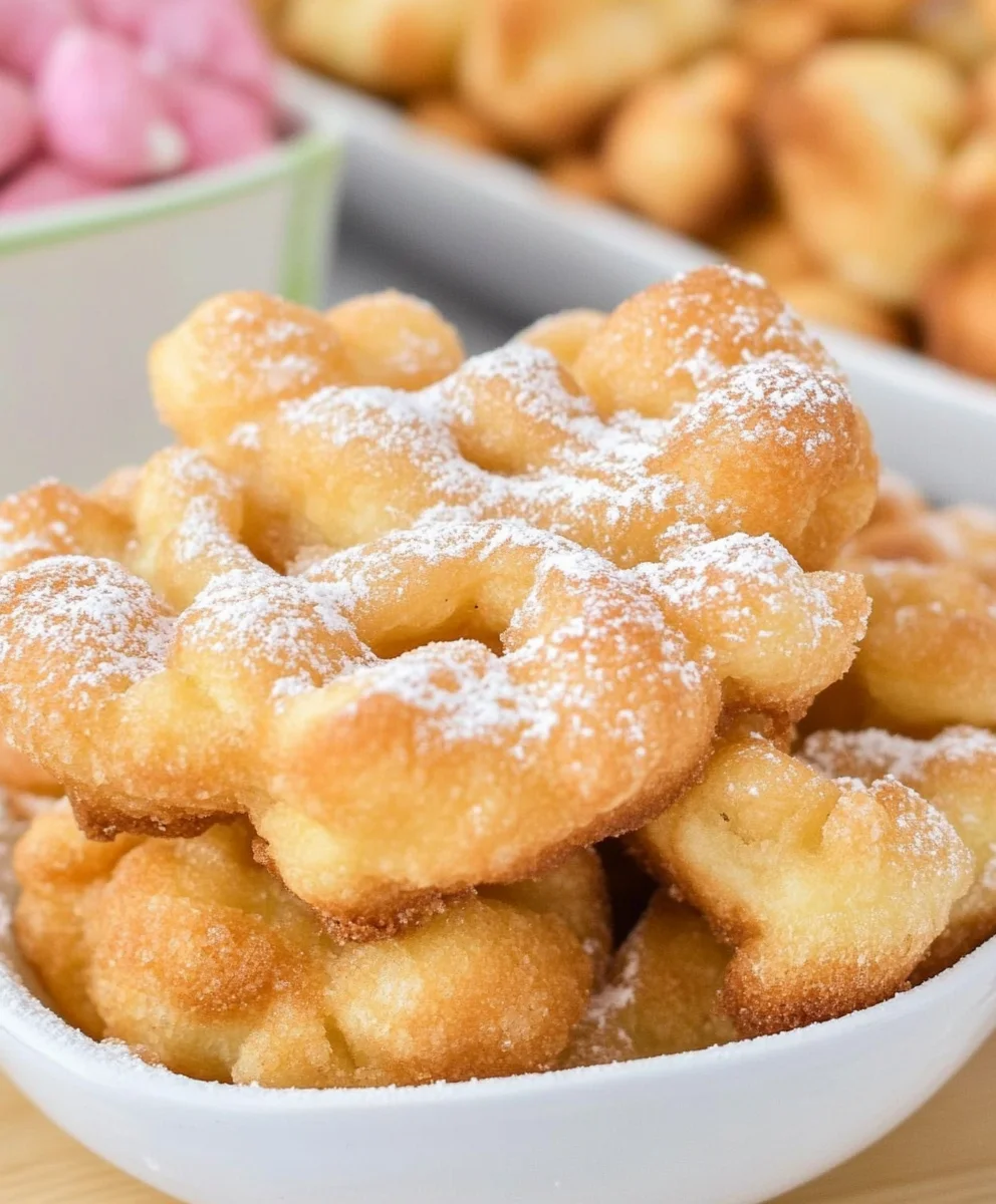 FUNNEL CAKE BITES
