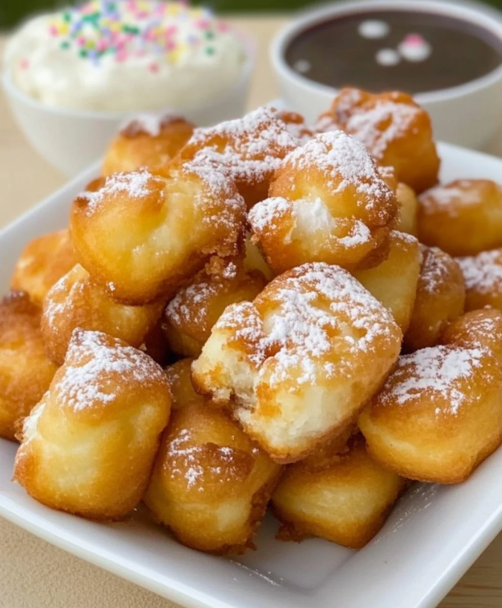 FUNNEL CAKE BITES
