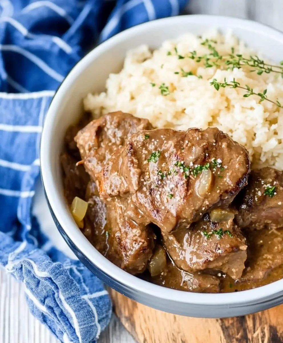CROCK POT CUBE STEAK