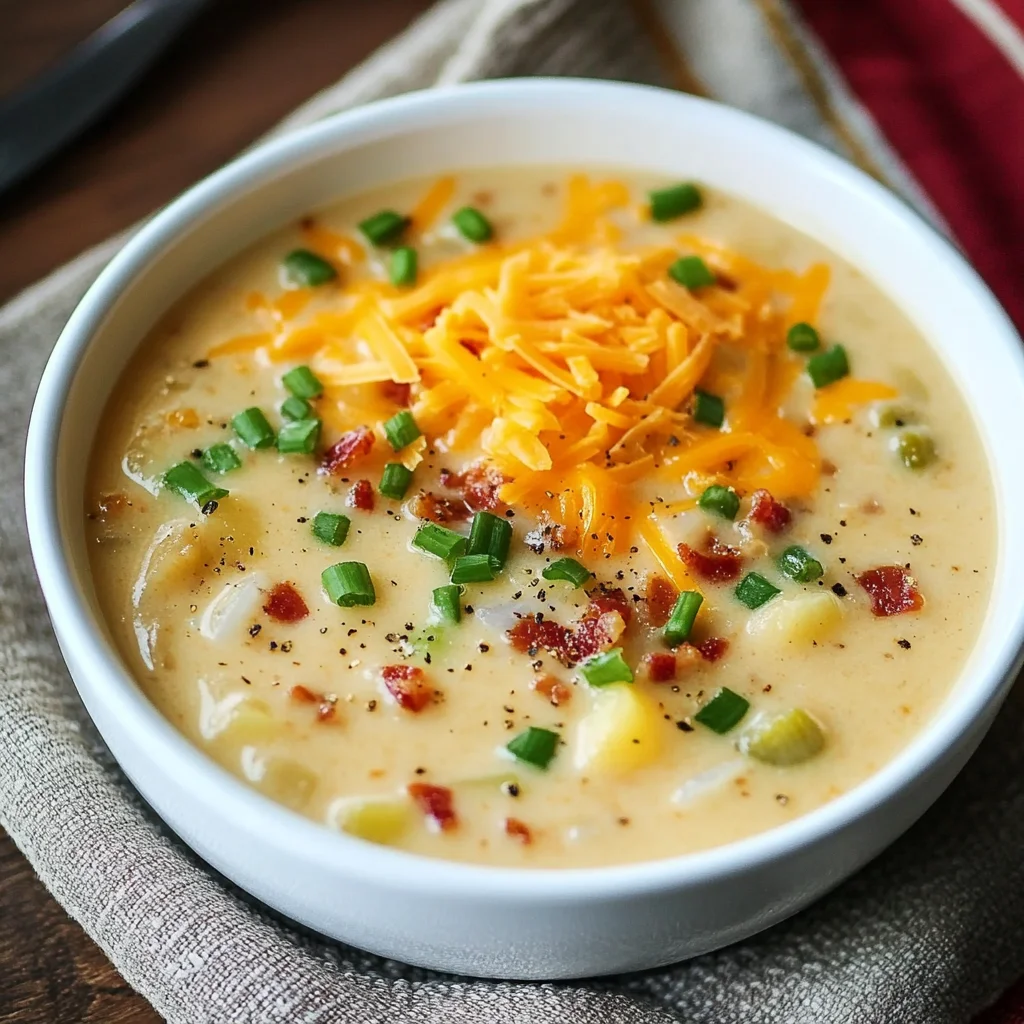 Paula Deen’s Crockpot Potato Soup
