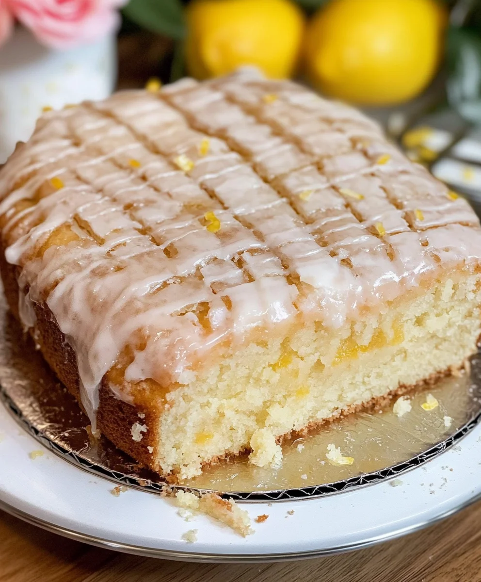 Lemon Drizzle Cake