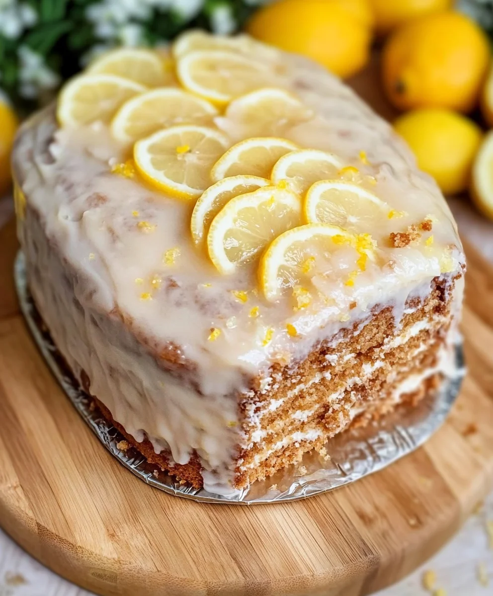 Lemon Drizzle Cake
