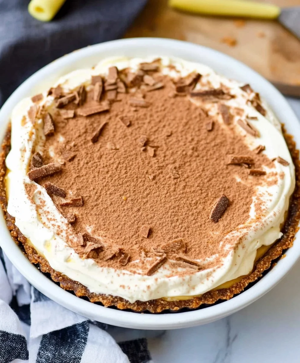 French Silk Pie with Graham Cracker Crust