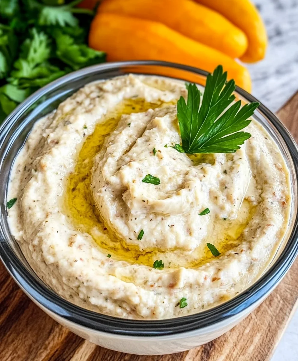 Easy Baba Ganoush (Eggplant Dip)