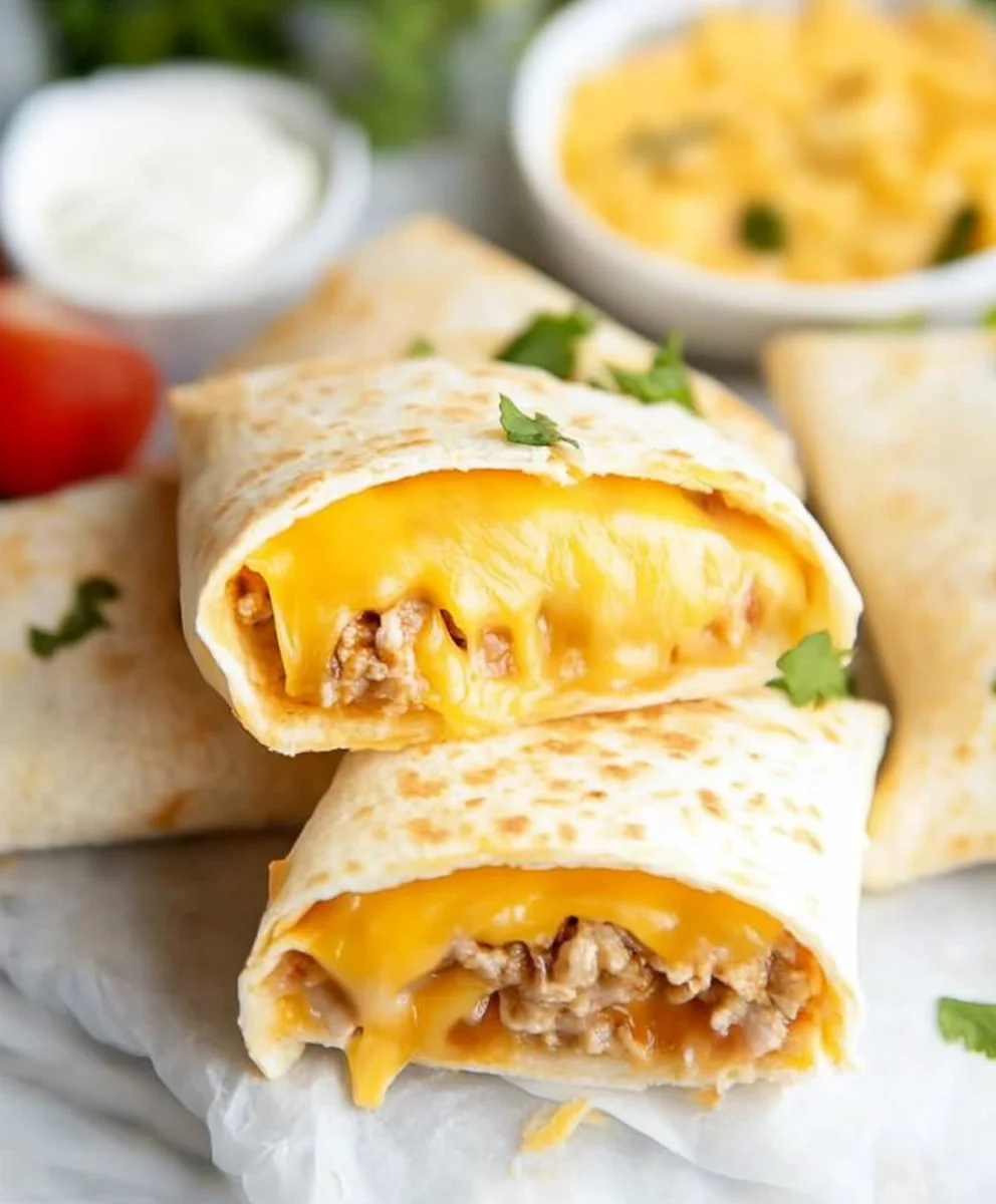 CHEESY TACO POCKETS RECIPE