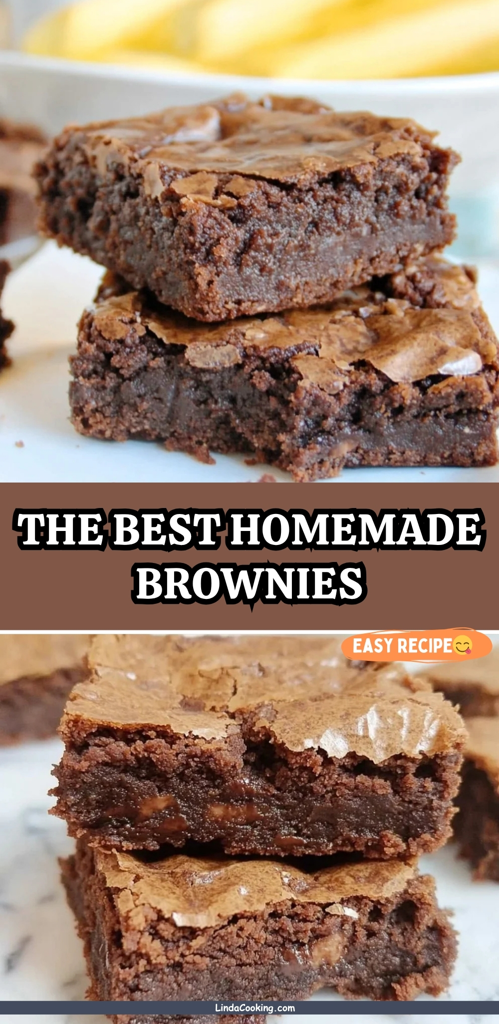 THE BEST HOMEMADE BROWNIES