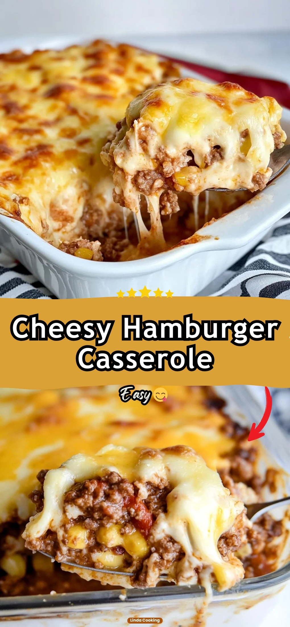 Cheesy Hamburger Casserole