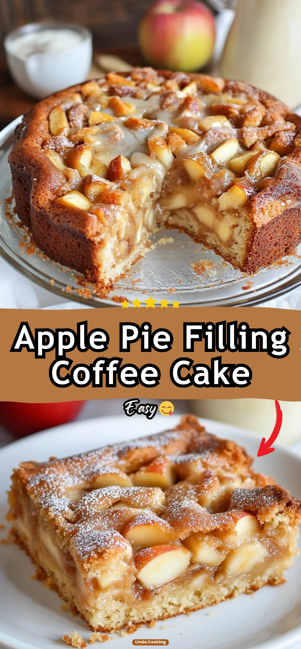 Apple Pie Filling Coffee Cake