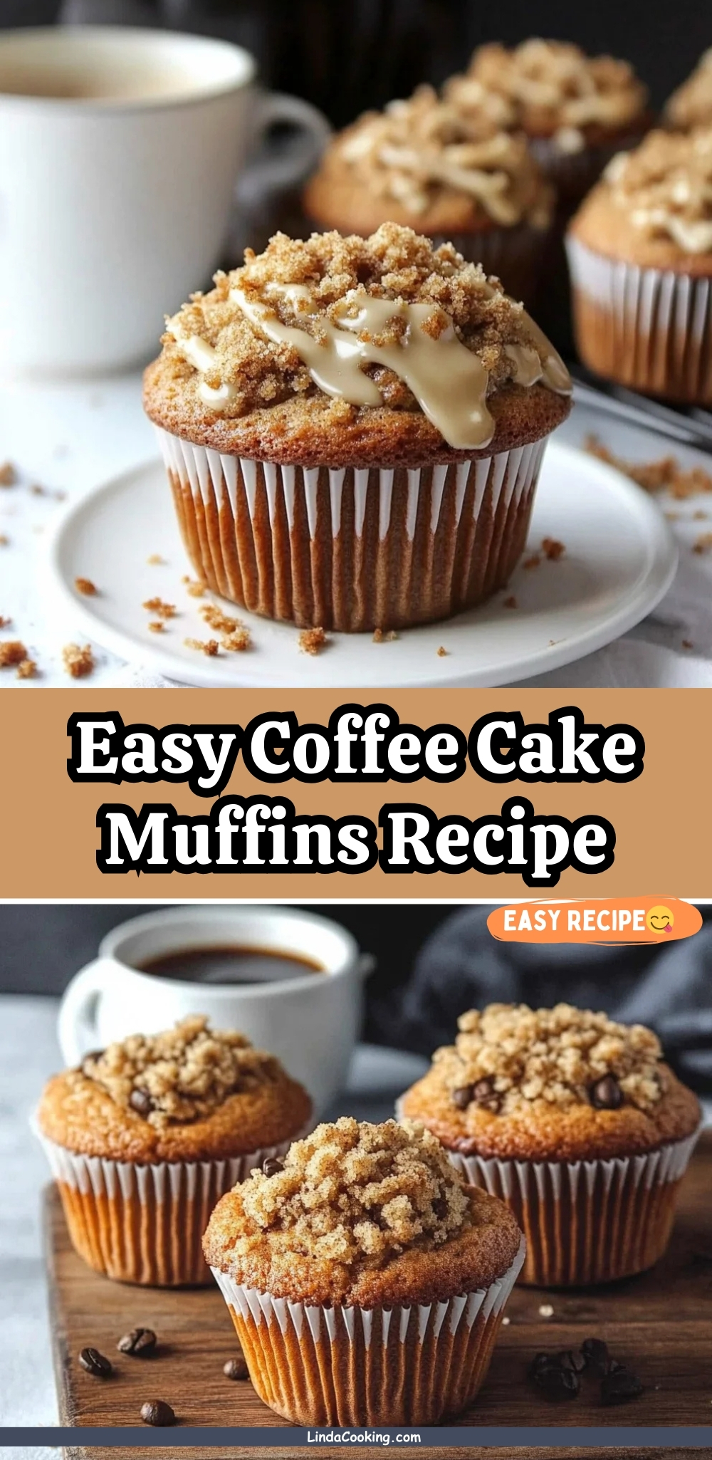Easy Coffee Cake Muffins Recipe