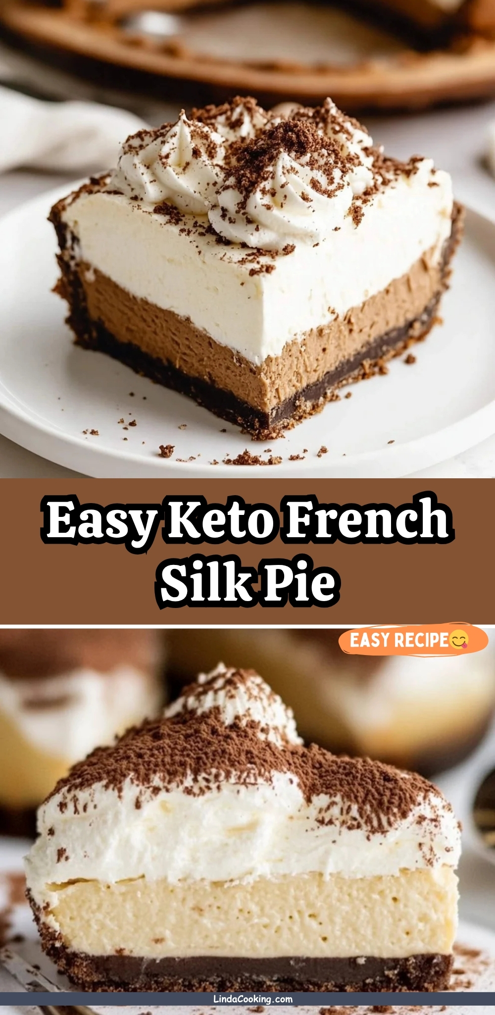 Keto French Silk Pie