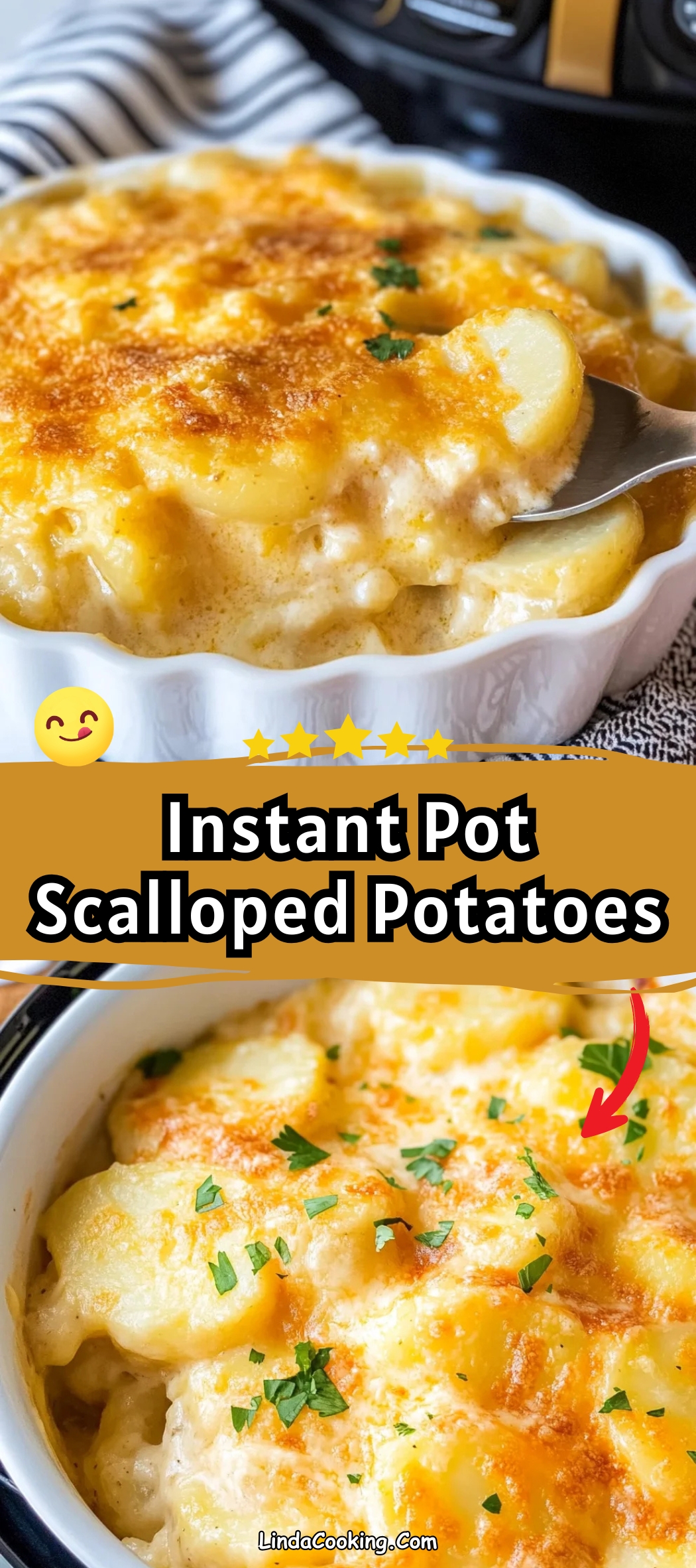 Instant Pot Scalloped Potatoes