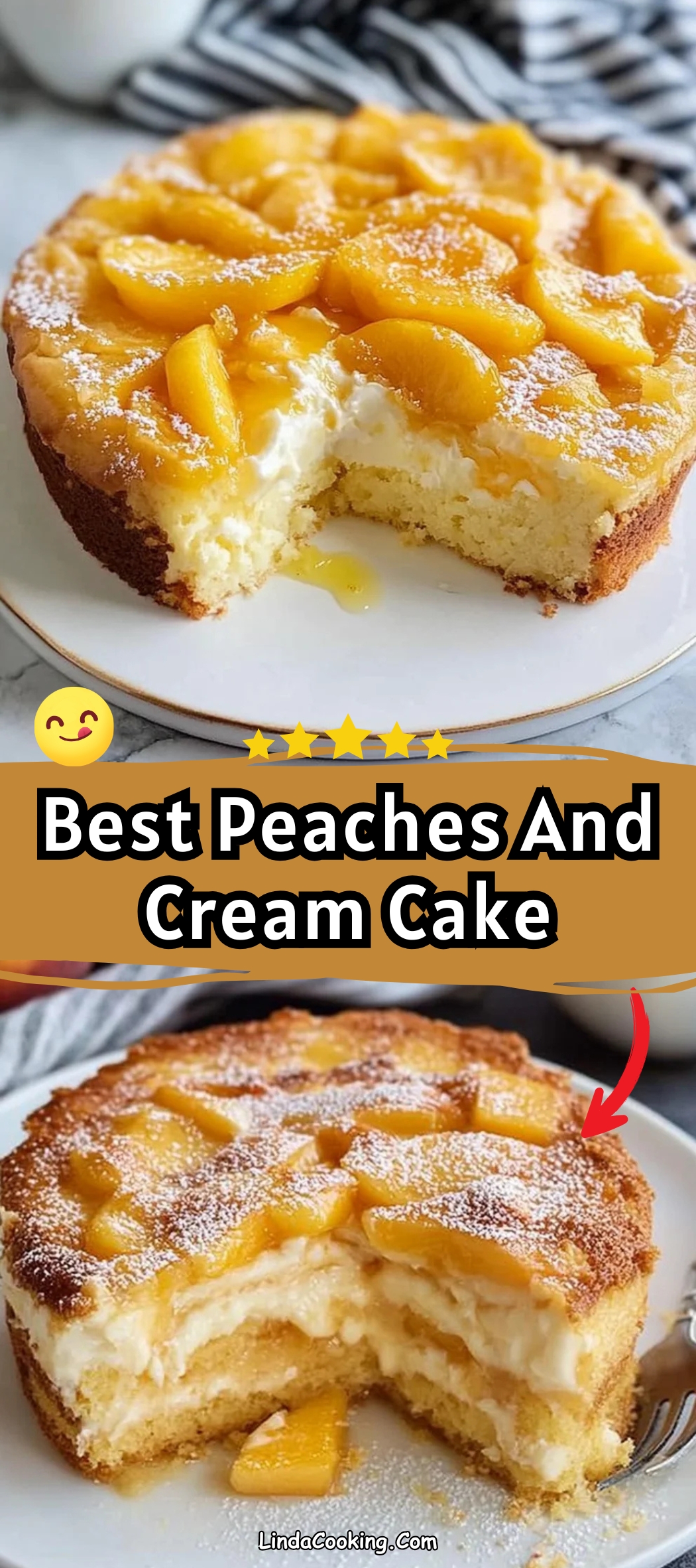 Peaches And Cream Cake