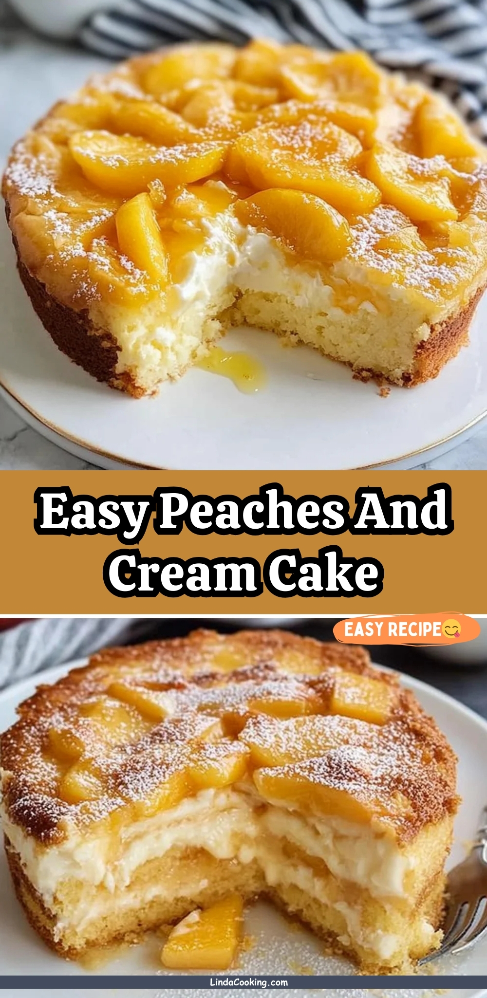 Peaches And Cream Cake