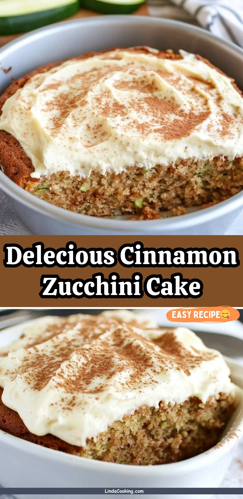 Cinnamon Zucchini Cake
