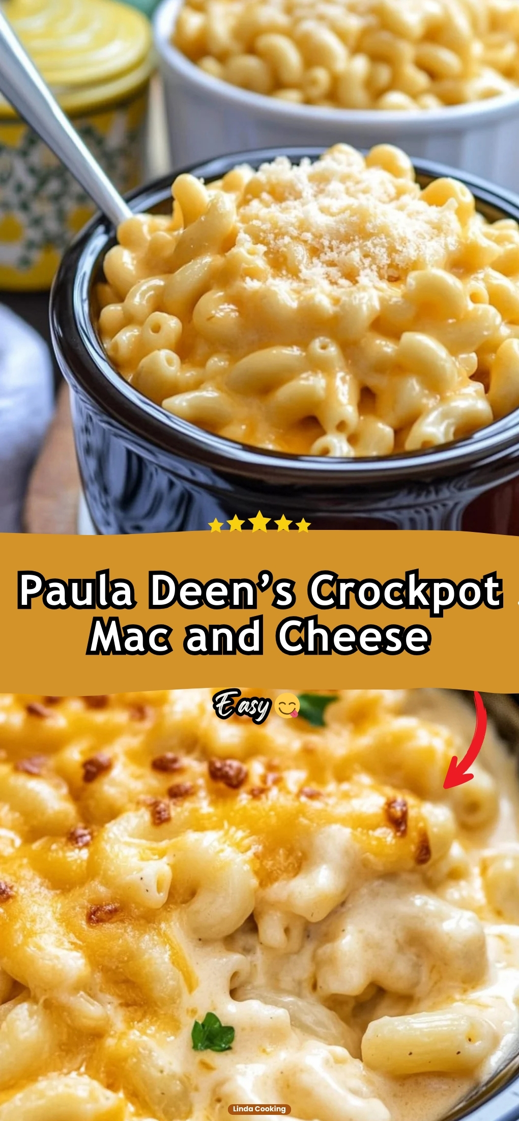 Paula Deen’s Crockpot Mac and Cheese