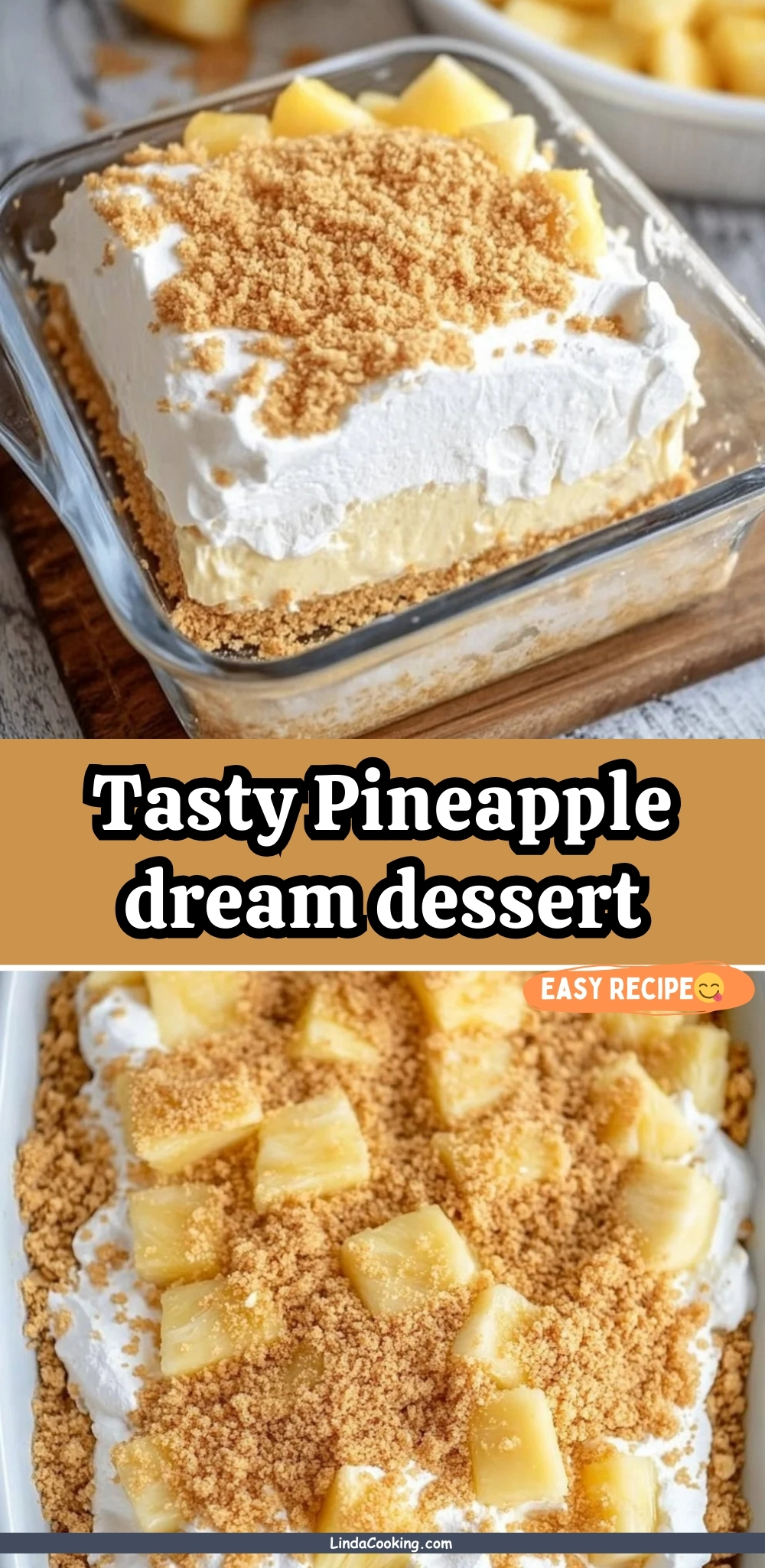 Pineapple dream dessert