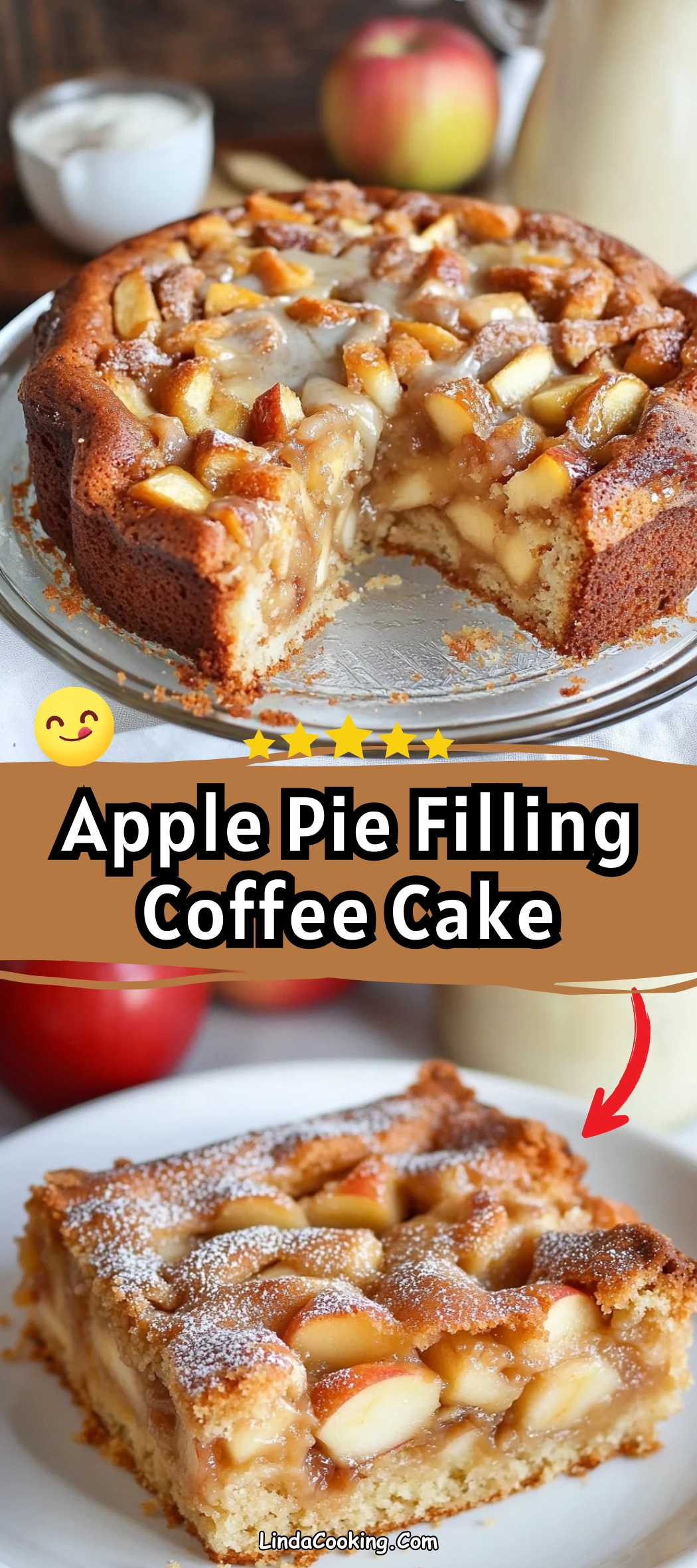 Apple Pie Filling Coffee Cake