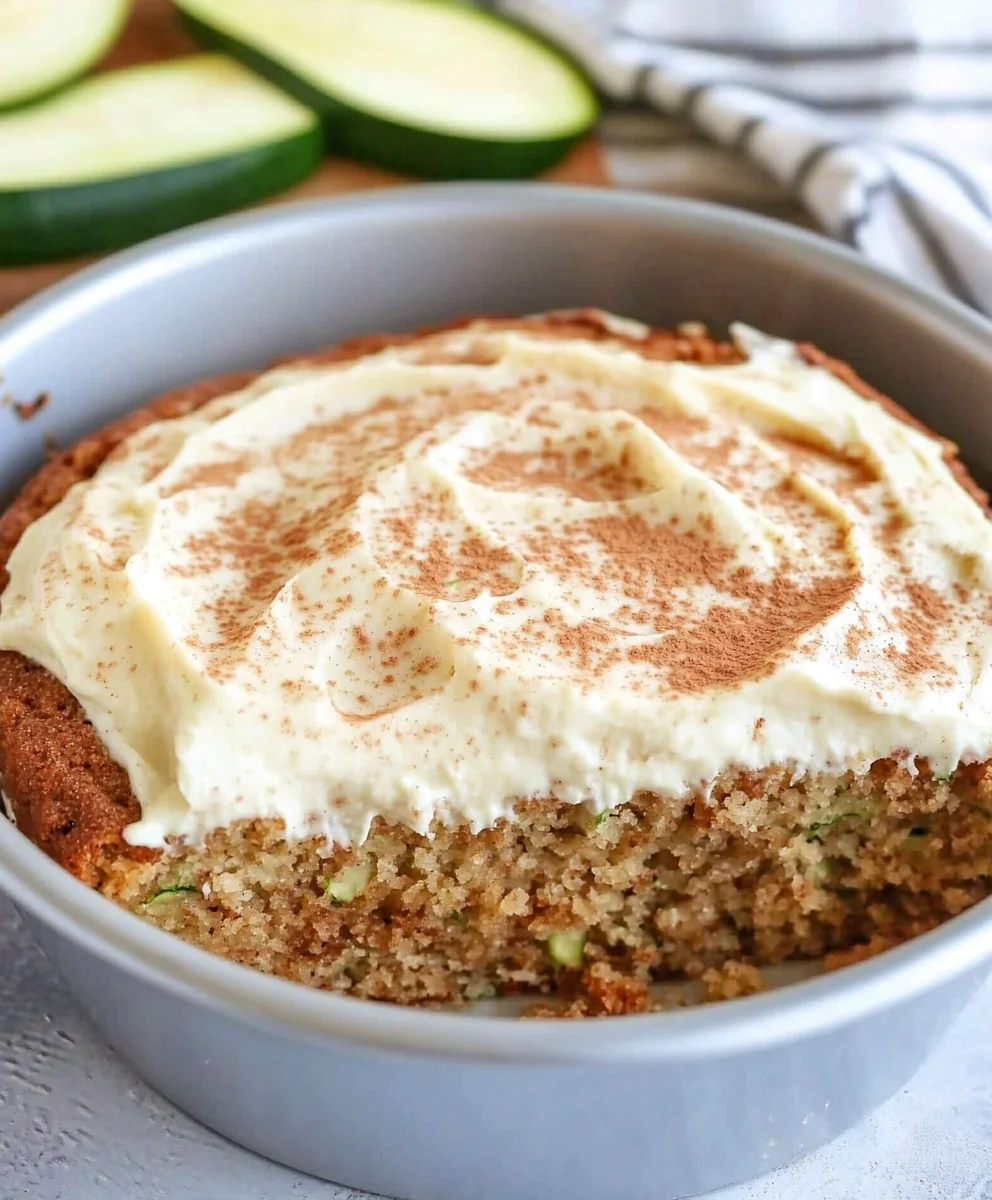 Cinnamon Zucchini Cake