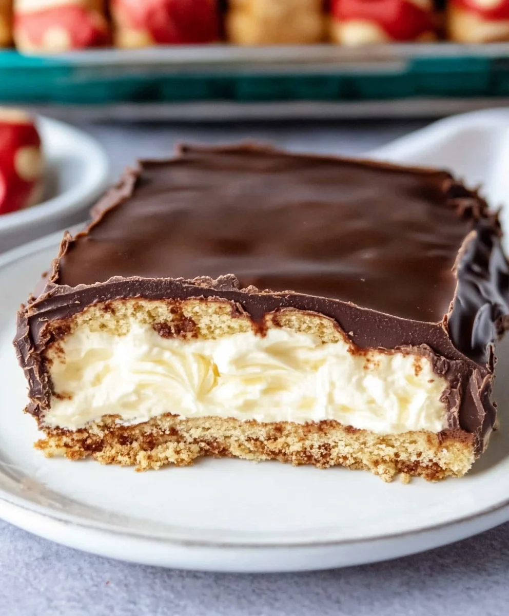 No bake Chocolate Eclair Cake