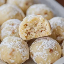 Pecan Cookie Balls Recipe