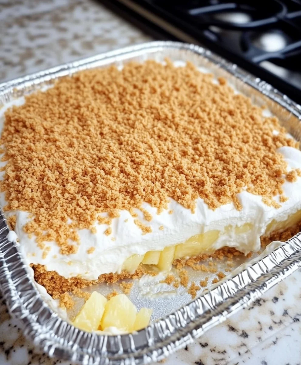 Pineapple dream dessert