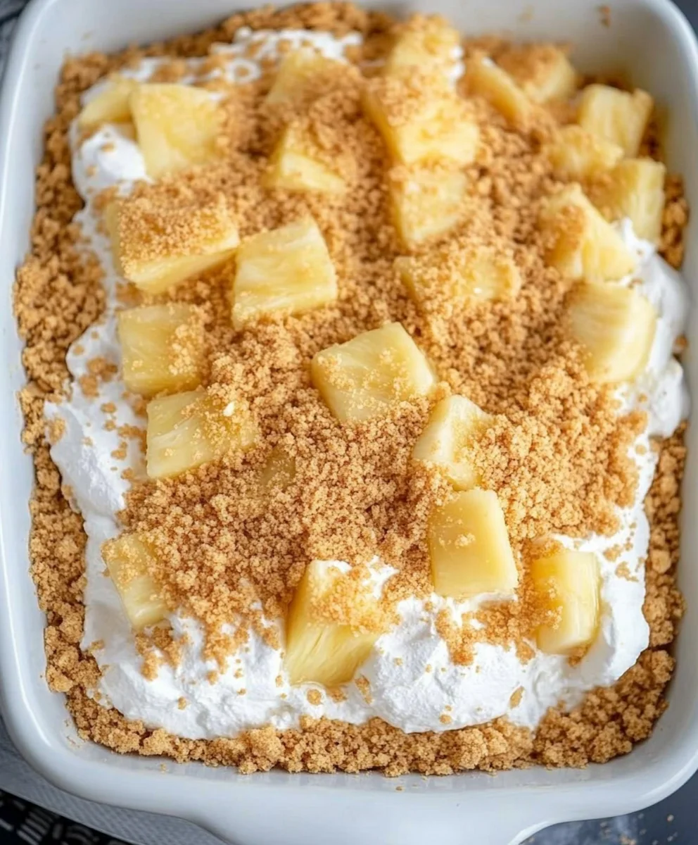 Pineapple dream dessert