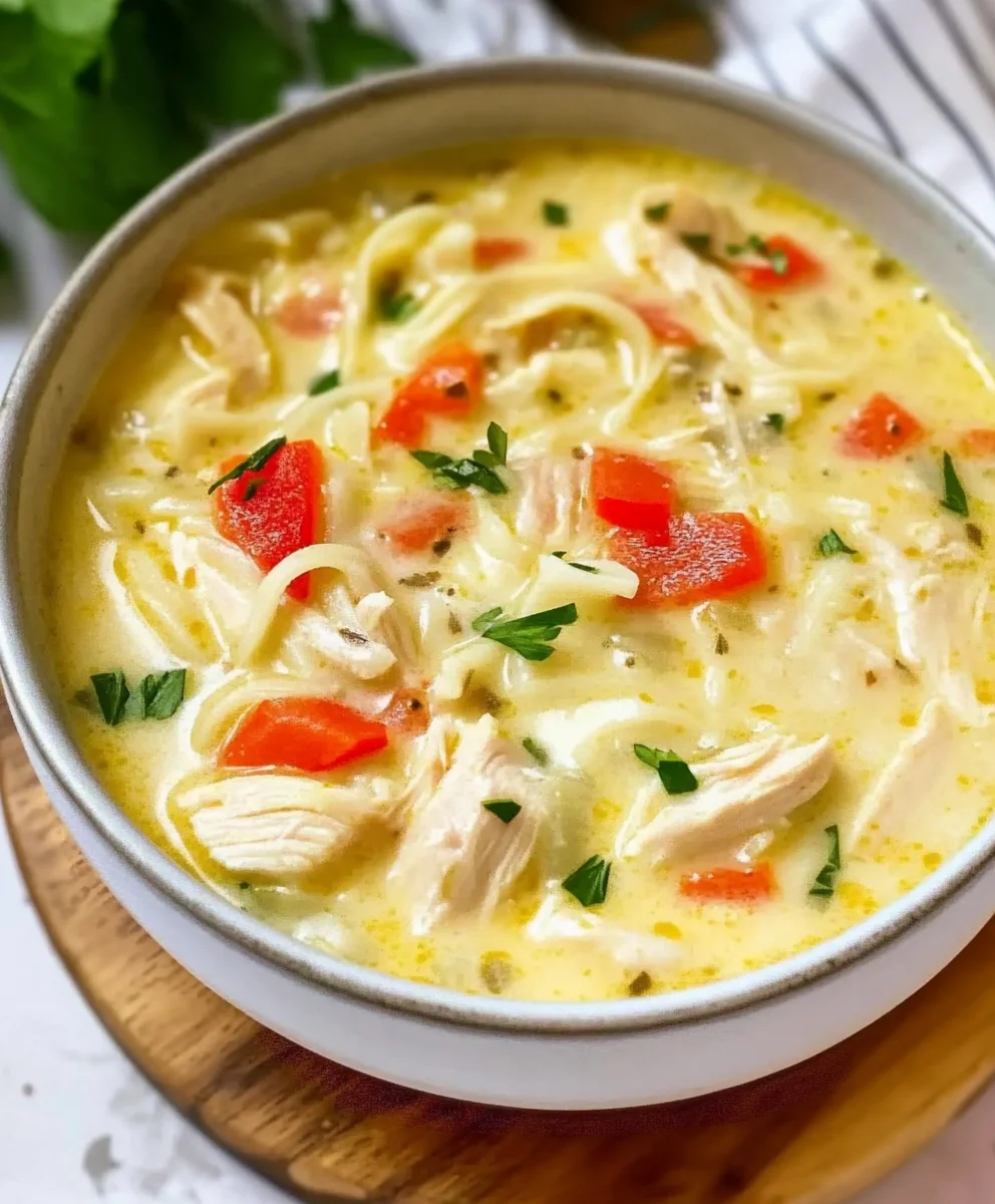 Crack Chicken Noodle Soup