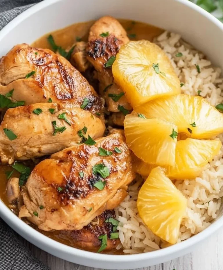 Pineapple Chicken and Rice
