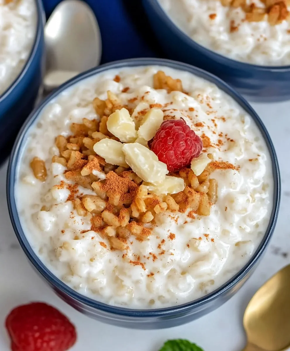 Old-Fashioned Rice Pudding