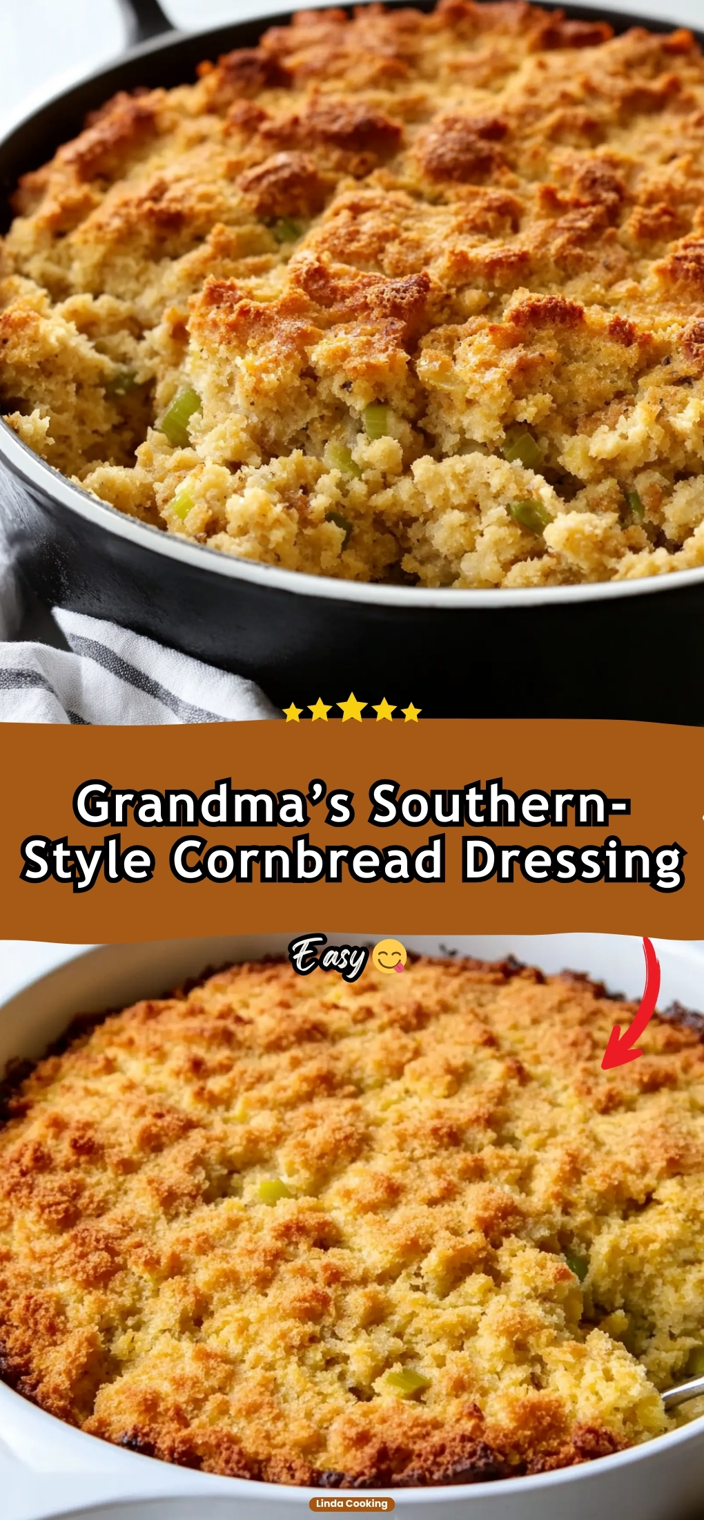 Grandma’s Southern-Style Cornbread Dressing