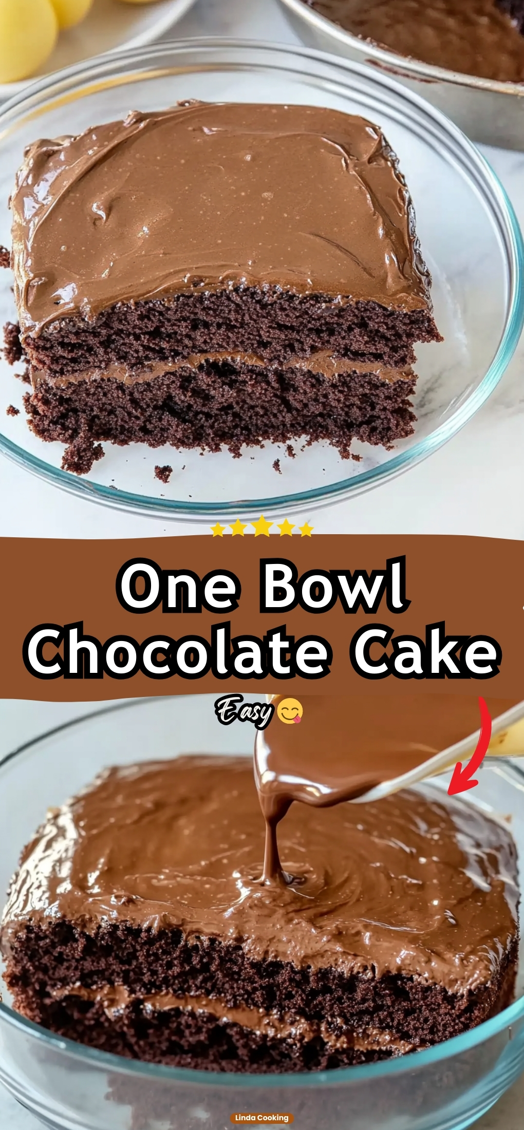 One Bowl Chocolate Cake