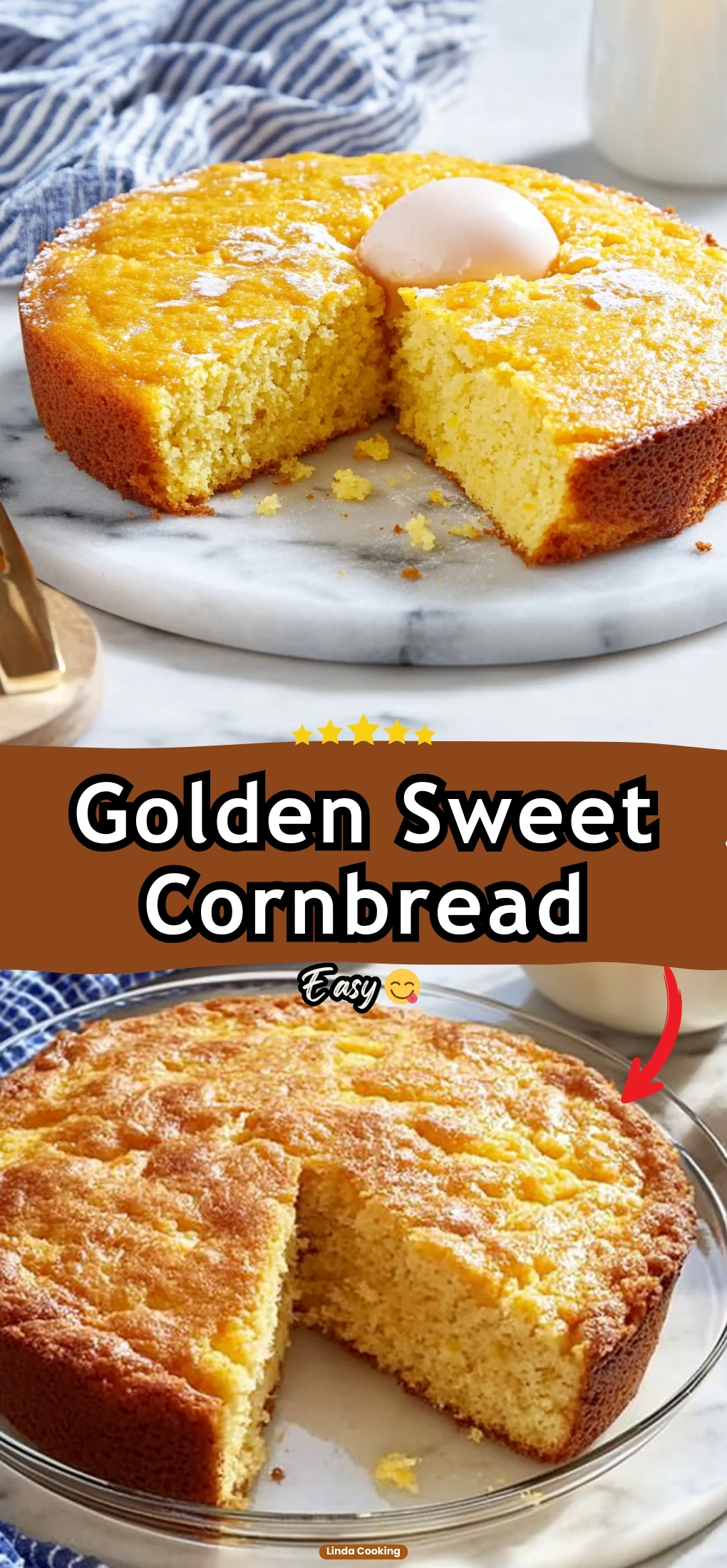 Golden Sweet Cornbread