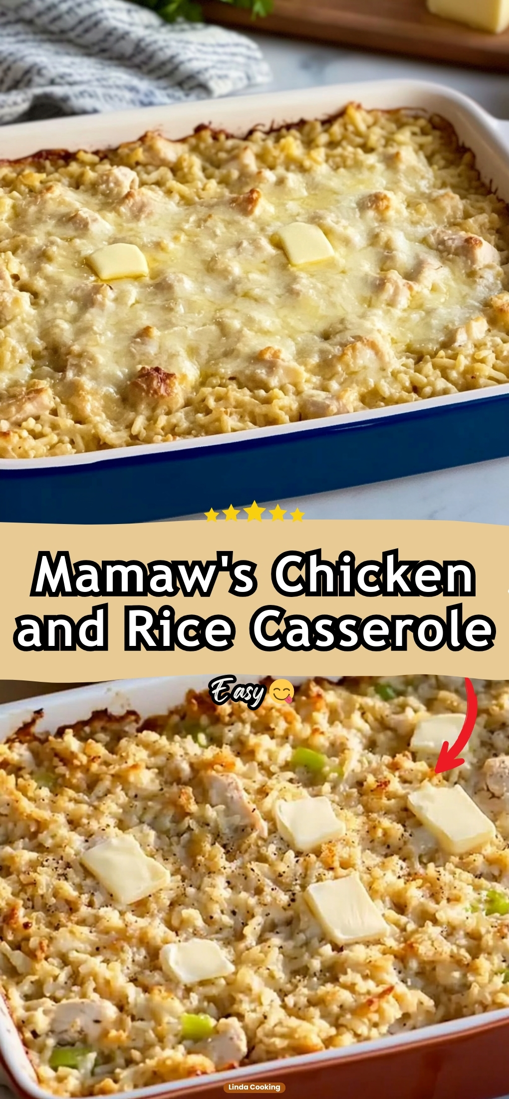 Mamaw\'s Chicken and Rice Casserole