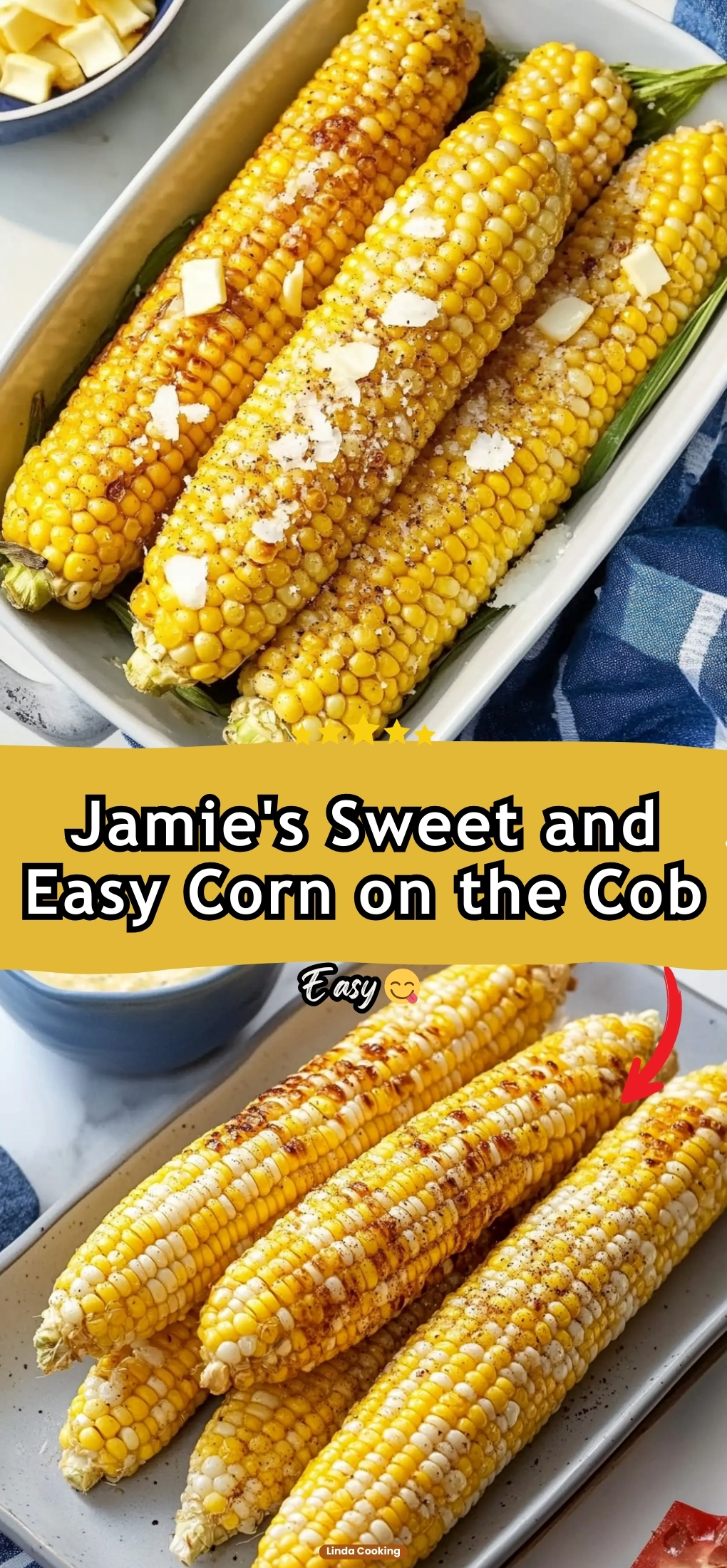Jamie\'s Sweet and Easy Corn on the Cob