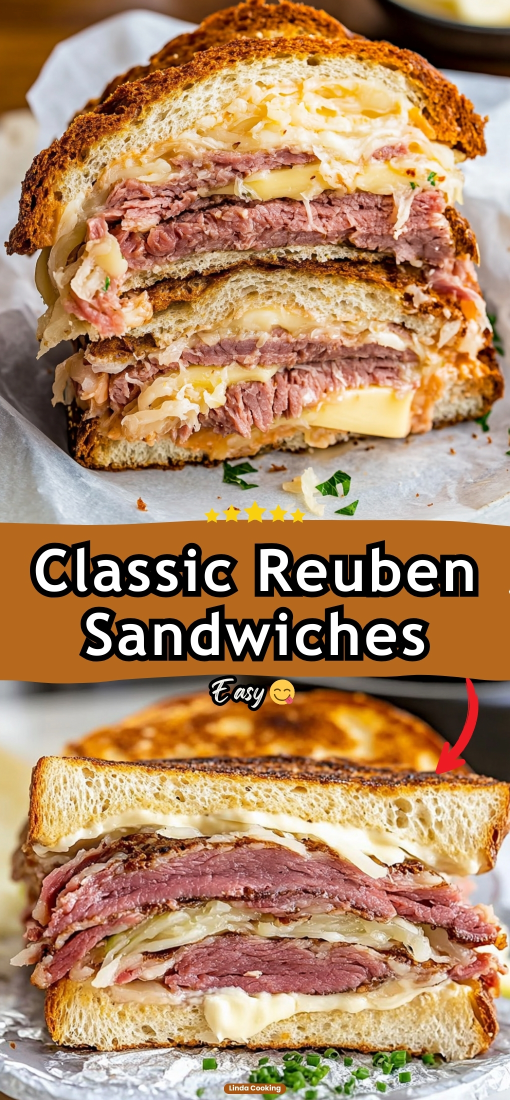 Classic Reuben Sandwiches