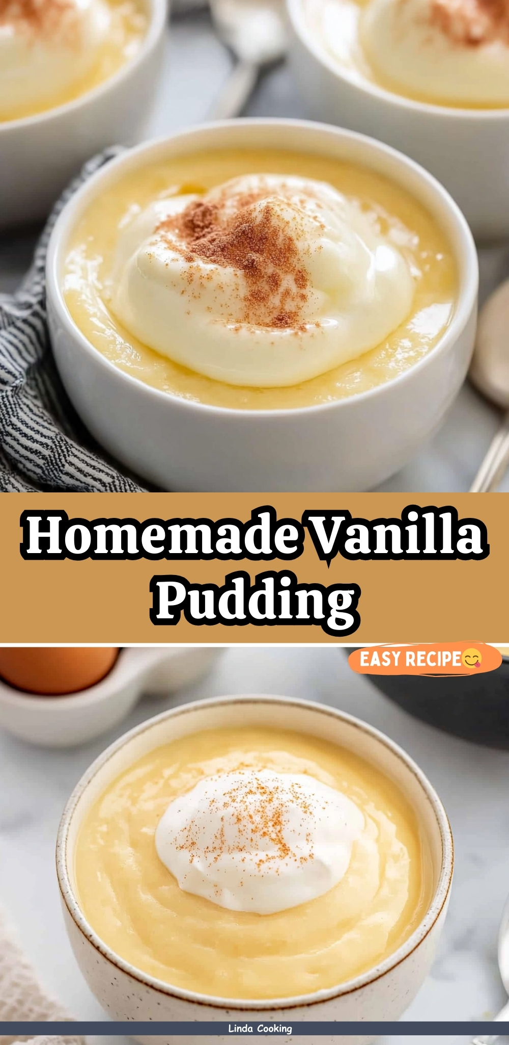 Homemade Vanilla Pudding