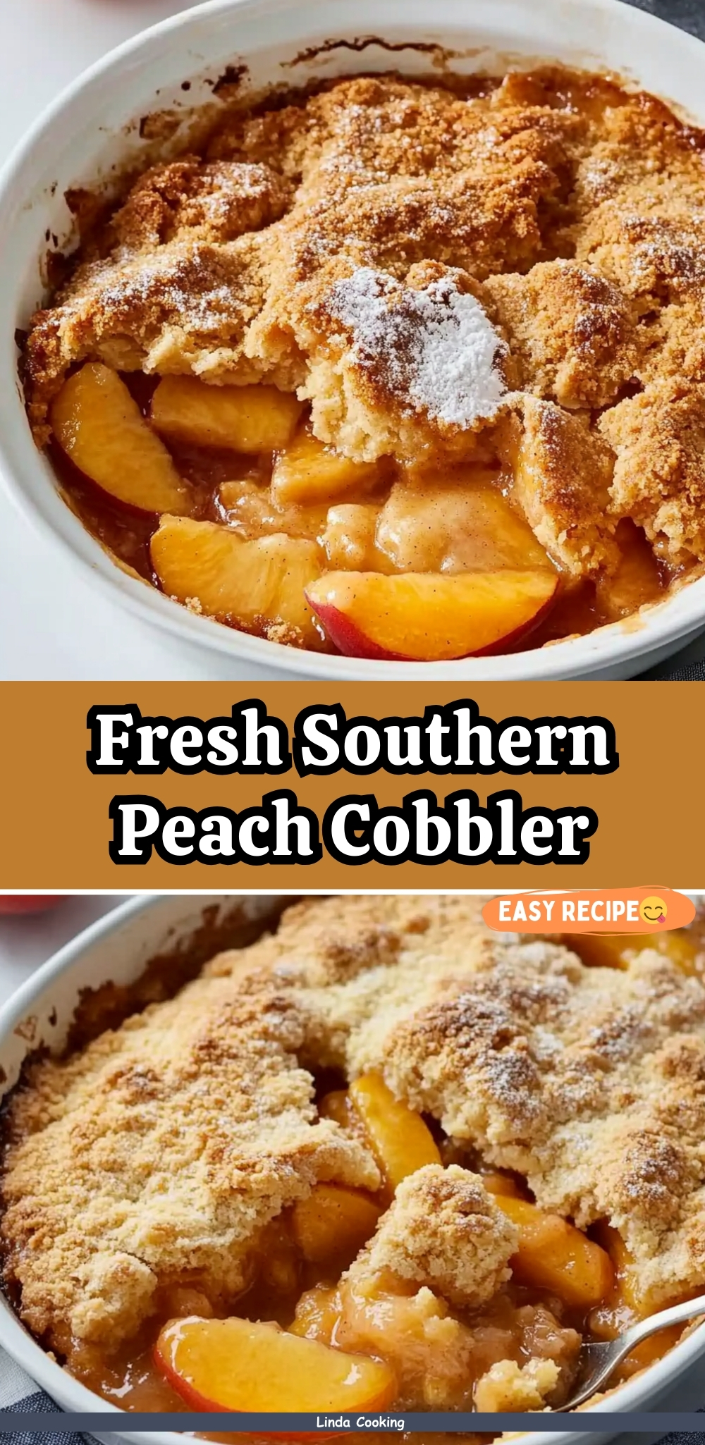 Fresh Southern Peach Cobbler