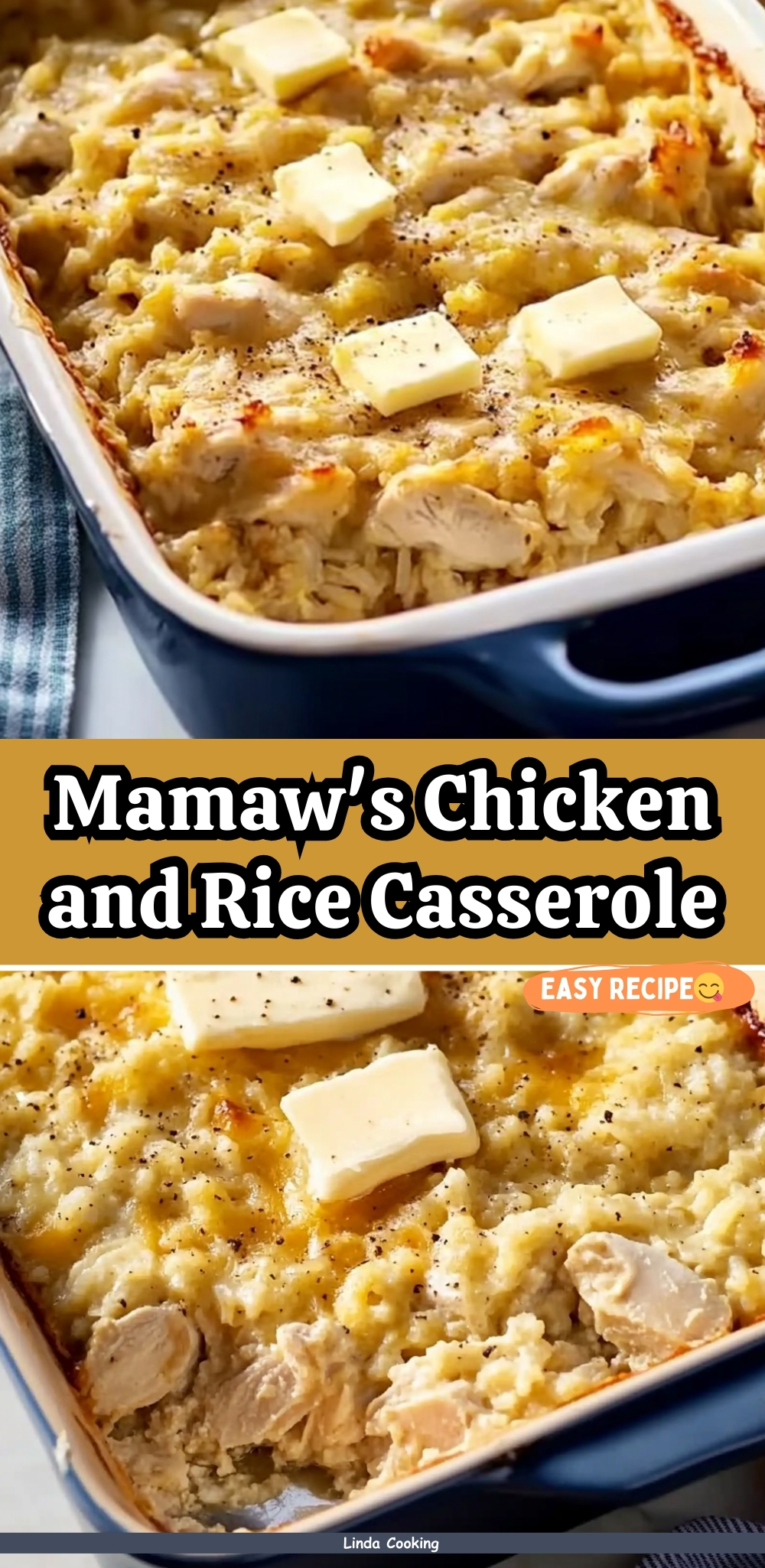 Mamaw\'s Chicken and Rice Casserole