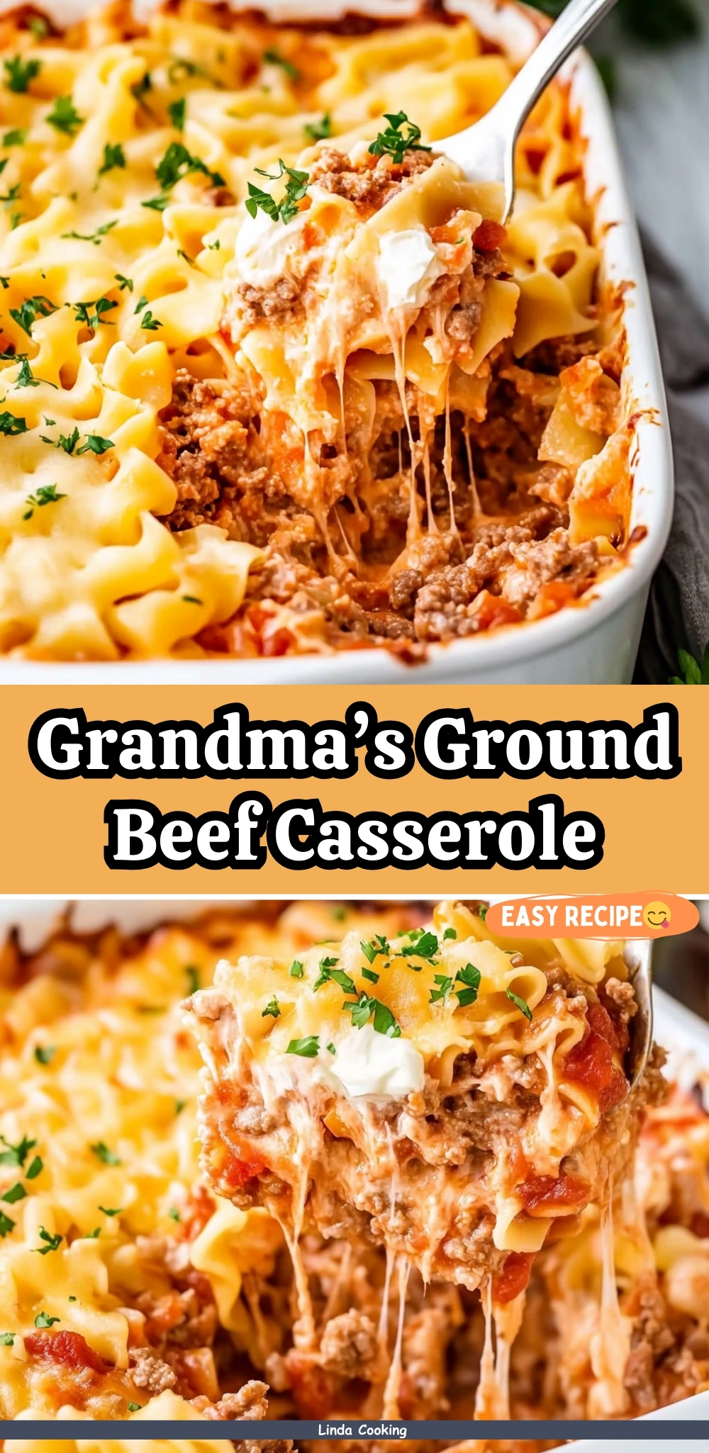 Grandma’s Ground Beef Casserole